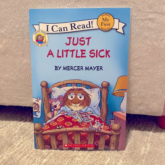 Mercer Mayers Little Critter Just A Little Sick Kids Scholastic Book - Picture 1 of 3
